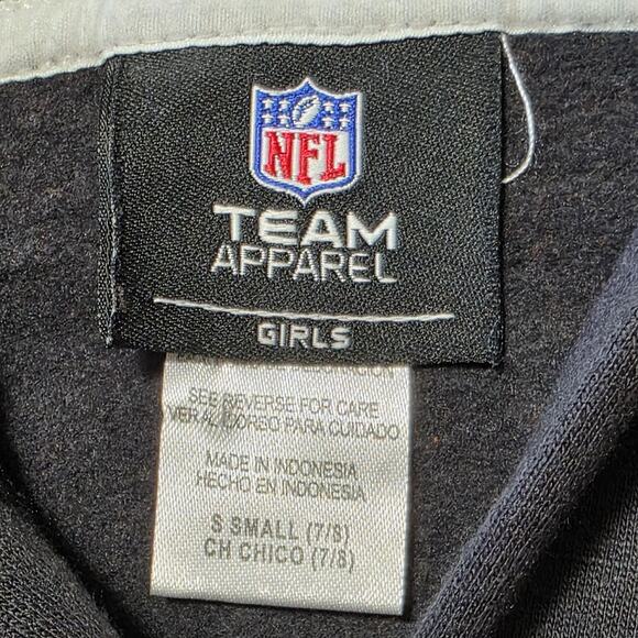New Orleans Saints Girls Small Pullover Hoodie Jacket Saints Logo NWT - Picture 3 of 6
